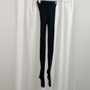 The Children's Place Black 75% Cotton Tights